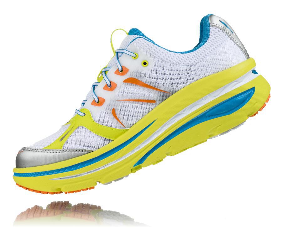 Hoka One One Koşu Ayakkabısı Erkek Beyaz - Bondi B - FO0584769